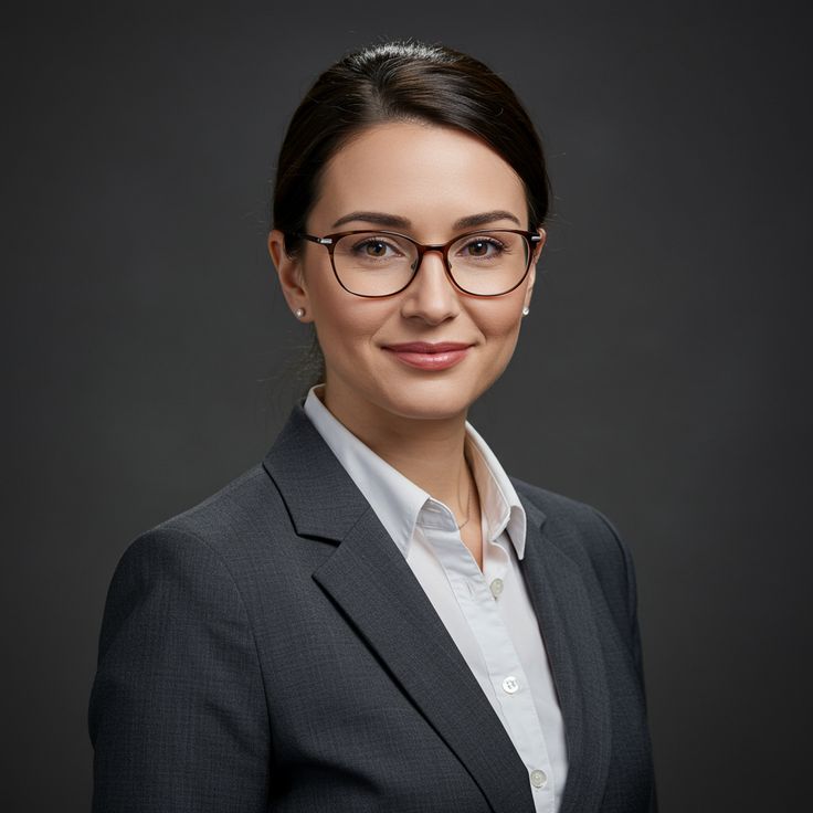 Home female professional headshot eastern european